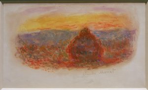 Roda, sol poente de Claude Monet
