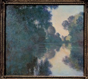 Manhã no Sena perto de Giverny de Claude Monet