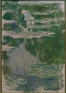 Estudar nenúfares de Claude Monet