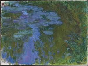 Nympheas, c. 1914-1917 de Claude Monet