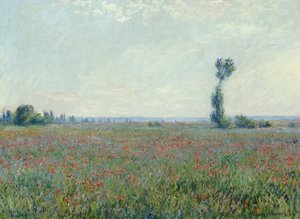 Campo de papoilas de Claude Monet