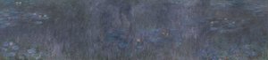 Reflexos de árvores de Claude Monet