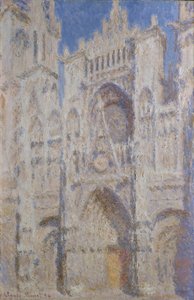 Catedral de Rouen: O Portal (Luz Solar), 1894 de Claude Monet