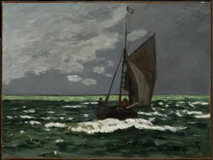 Paisagem marítima, Tempestade de Claude Monet