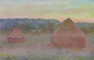 Pilhas de trigo de Claude Monet