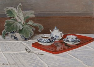 Natureza Morta, Serviço de Chá de Claude Monet