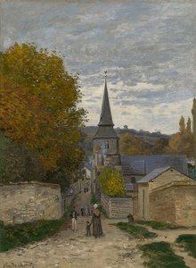 Rua em Sainte-Adresse. 1867 de Claude Monet