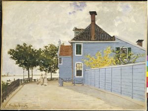 Casa Azul, Zaandam de Claude Monet
