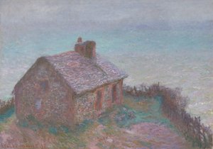 A Alfândega de Varengeville, 1897. de Claude Monet