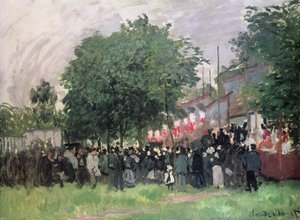 14 de julho de Claude Monet
