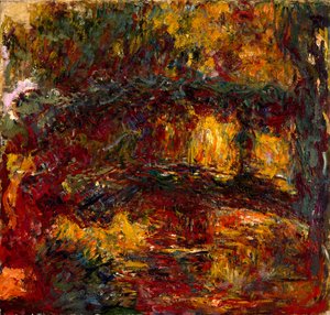 A ponte japonesa, 1923 de Claude Monet