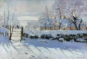 The Magpie, 1869 de Claude Monet