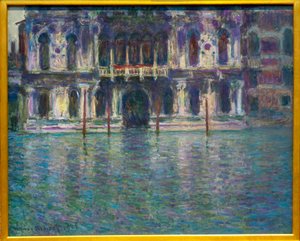 O Palácio Contarini de Claude Monet