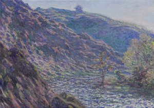 O rio Petite Creuse, 1889 de Claude Monet