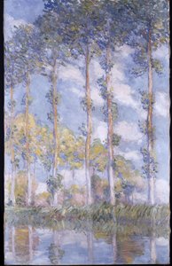 Os Choupos de Claude Monet