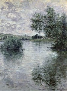 O Sena em Vetheuil de Claude Monet