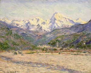 O Vale do Nervia de Claude Monet