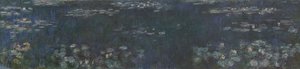 Os nenúfares - reflexões verdes, 1914-1926 de Claude Monet
