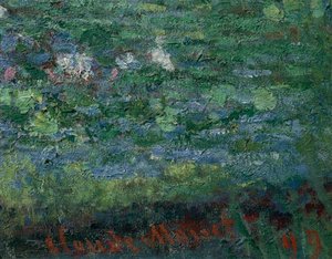 A lagoa dos nenúfares: Harmonia verde de Claude Monet
