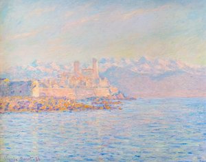 O velho forte em Antibes de Claude Monet