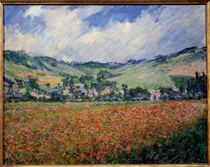 O campo de papoilas de Claude Monet