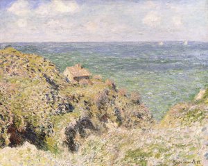 Desfiladeiro de Varengeville, 1882 de Claude Monet