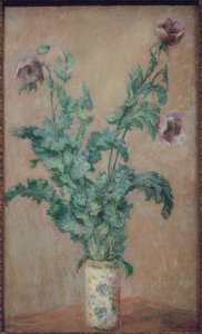 Vaso com papoulas de Claude Monet