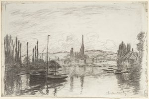 Vista de Ruão de Claude Monet