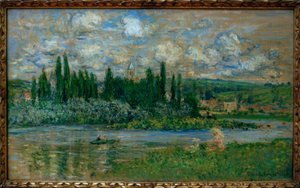 Vue de Vetheuil (vista de Vetheuil sur Seine) de Claude Monet