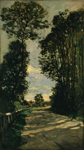 Caminhada (Estrada da Fazenda Saint-Siméon) de Claude Monet