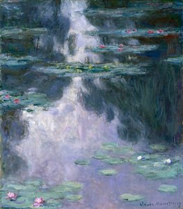 Nenúfares (Nympheas) 1907 (óleo sobre tela) de Claude Monet