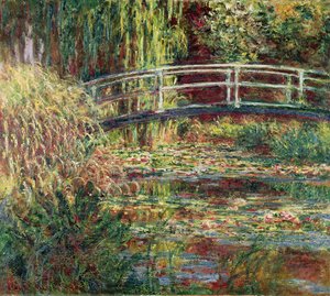 Lagoa dos Nenúfares: Harmonia Rosa de Claude Monet