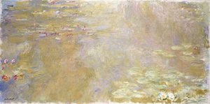 Lagoa de Nenúfar, c.1917-1919 de Claude Monet