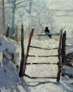 a pega, 1868-1869 de Claude Monet