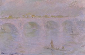 Ponte de Waterloo, Londres de Claude Monet