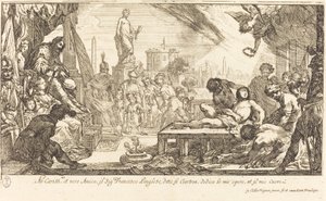 O Martírio de São Lourenço de Claude Vignon