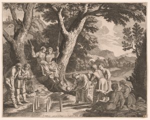 Um jogo de Boule, Prato 9 de Pastorales de Claudine Bouzonnet Stella