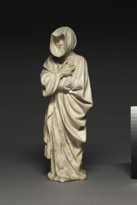 Dois Choros da Tumba de Filipe, o Ousado, Duque da Borgonha, 1404-10 de Claus de Werve