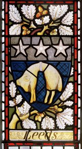 Heráldica de Leeds, 1867-71 (vitral)