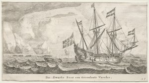 Vários Navios e Vistas de Amsterdã (Verscheÿde Schepen en Gesichten van Amstelredam), Parte II: O Urso Negro, um Baleeiro da Groenlândia