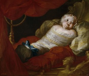 Infanta Isabella de Bourbon, princesa de Nápoles de Clemente Ruta