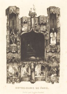 Notre Dame de Paris de Célestin Nanteuil