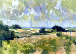 Sutton Downs View, 2007 (acrílico a bordo)