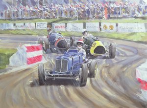 A primeira corrida no Goodwood Revival, 1998