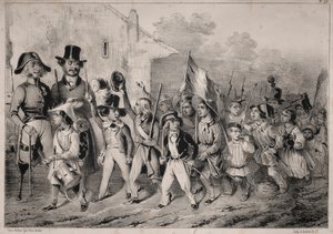 Notícias: Bom! As mostardas querem! quando falamos de guerra! ..., 1840.