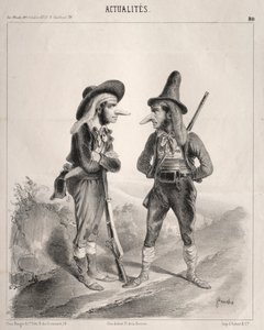 Notícias: Então rebelde! ... nada! isso ficará bom! ..., 1841. de Clémente Pruche