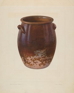 Jarra de barro grande