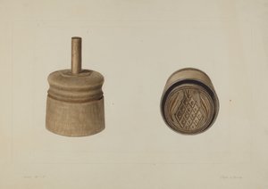Pa. Molde de Manteiga Alemã