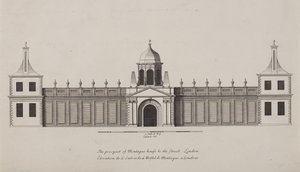 Museu Britânico, Holborn, c.1750