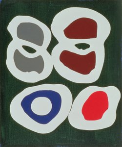 Cross-Cut, 1998 (acrílico sobre tela)